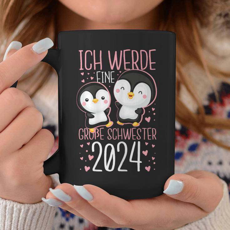 Ich Werde Eine Große Schwester 2024 Cute Penguin Motif Tassen Lustige Geschenke