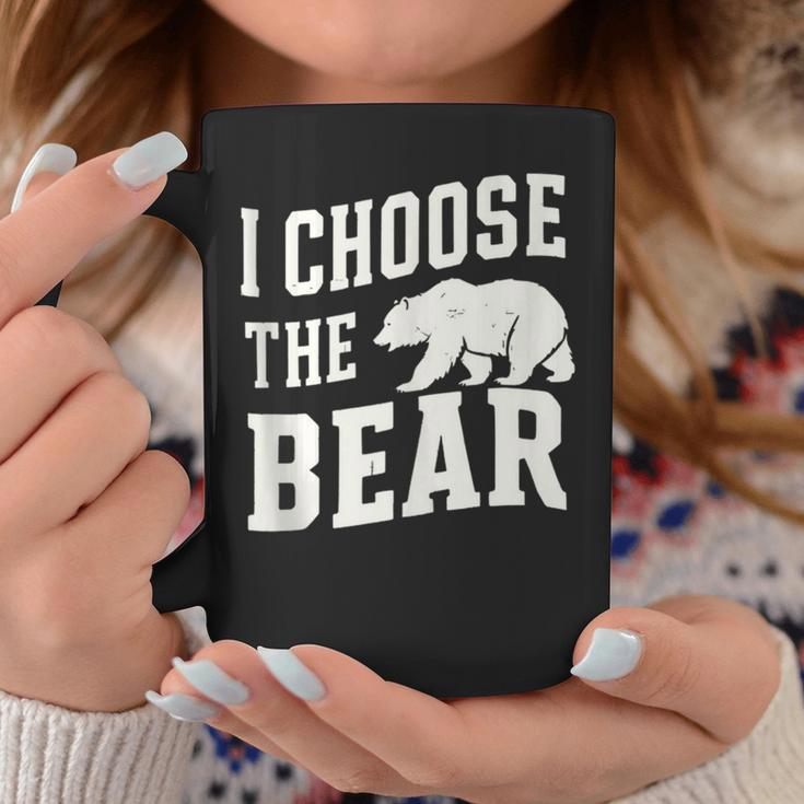 I'd Choose The Bear Would Rather Choose The Bear Coffee Mug Unique Gifts