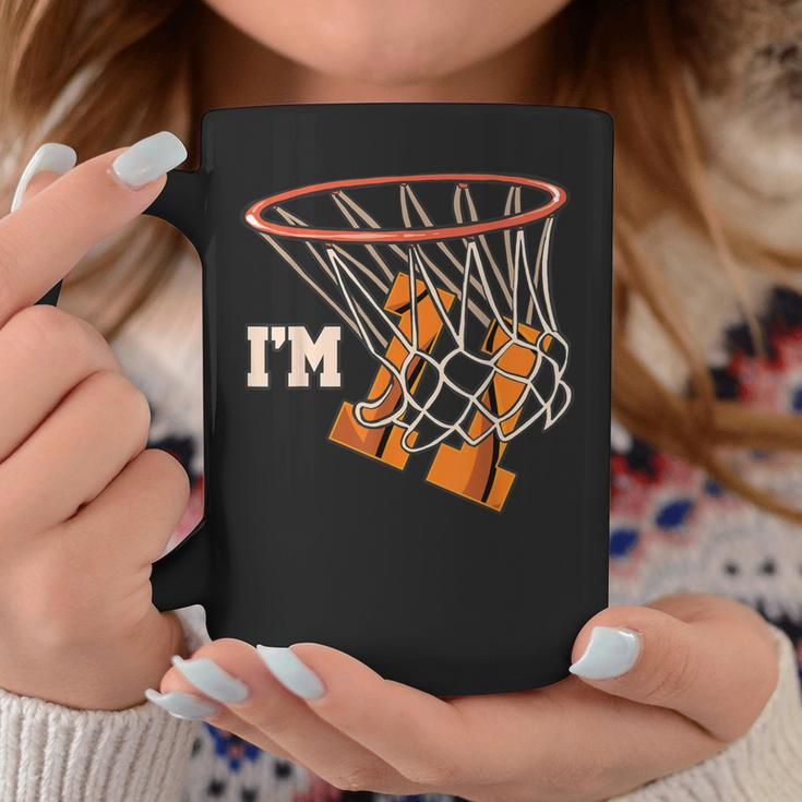 I'm 11 Basketball Theme Birthday Party Celebration 11Th Coffee Mug Personalized Gifts