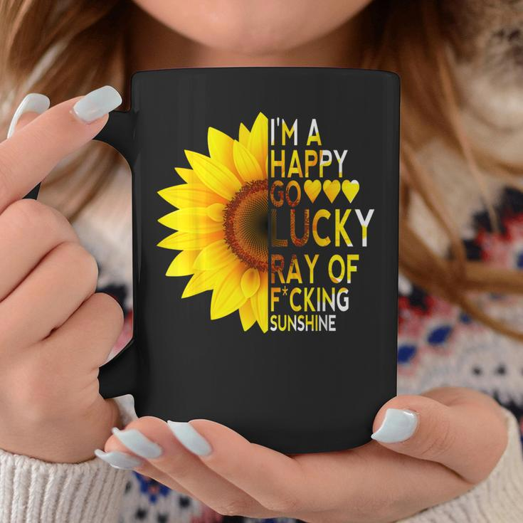 I'm A Happy Go Lucky Ray Of Fucking Sunshine Coffee Mug Unique Gifts