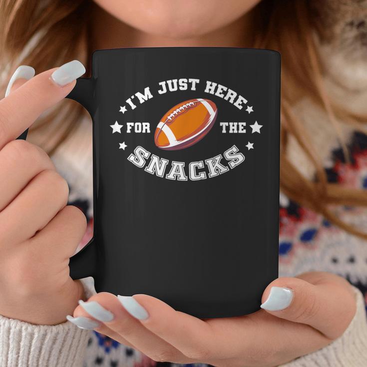 I'm Just Here For The Snacks League Fantasy Football Coffee Mug Unique Gifts