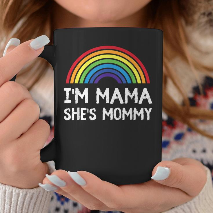 I'm Mommy She's Mama Lesbian Mom Gay Pride Lgbt Mother Coffee Mug Unique Gifts