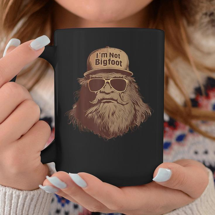 I'm Not Bigfoot Bigfoot Disguise Trucker Hat Sasquatch Coffee Mug Unique Gifts