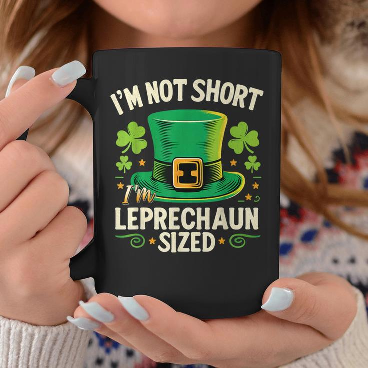 I'm Not Short I'm Leprechaun SizeSt Patrick's Day Coffee Mug Personalized Gifts