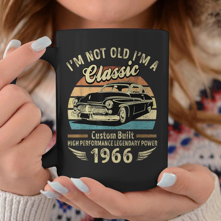 I'm Not Old I'm A Classic Born 1966 Car Graphic Birthday Coffee Mug Unique Gifts
