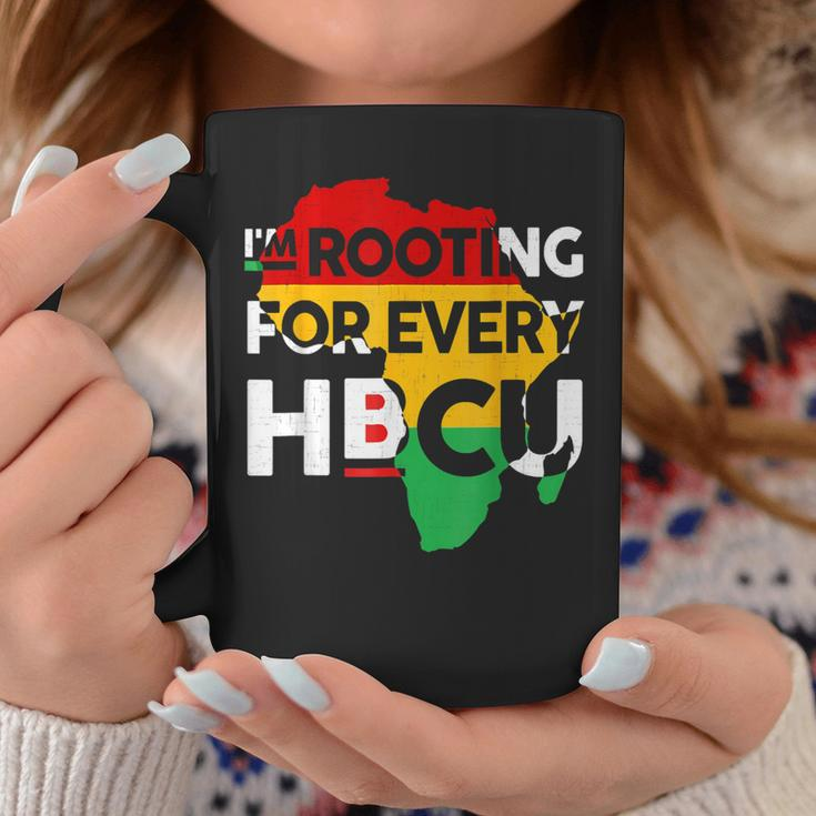 I'm Rooting For Every Hbcu Black History Melanin African Coffee Mug Unique Gifts