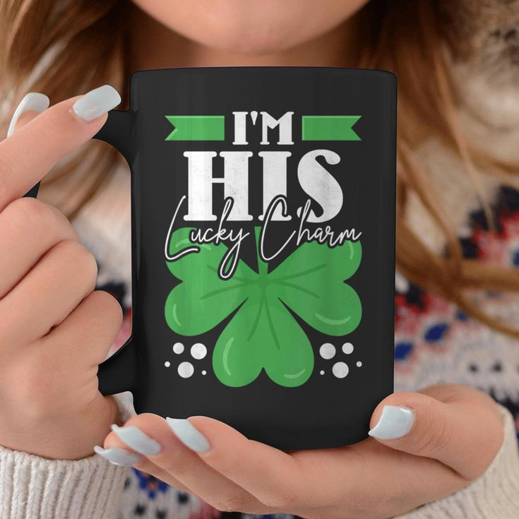 I'm His Shamrock Couple St Patrick's Day Coffee Mug Personalized Gifts
