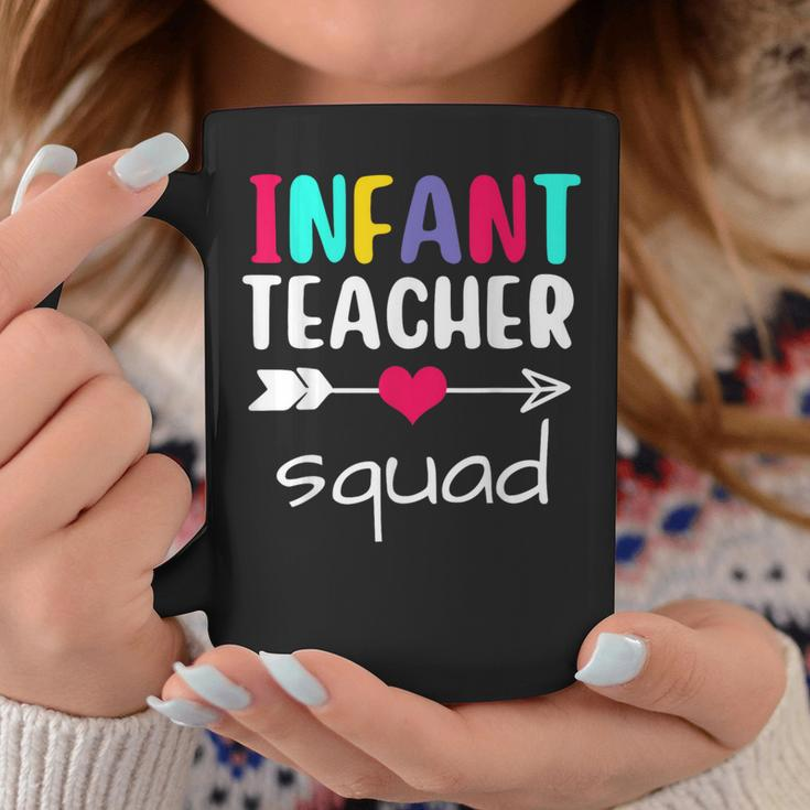 Infant Teacher Squad Matching Back To School First Day Coffee Mug Funny Gifts