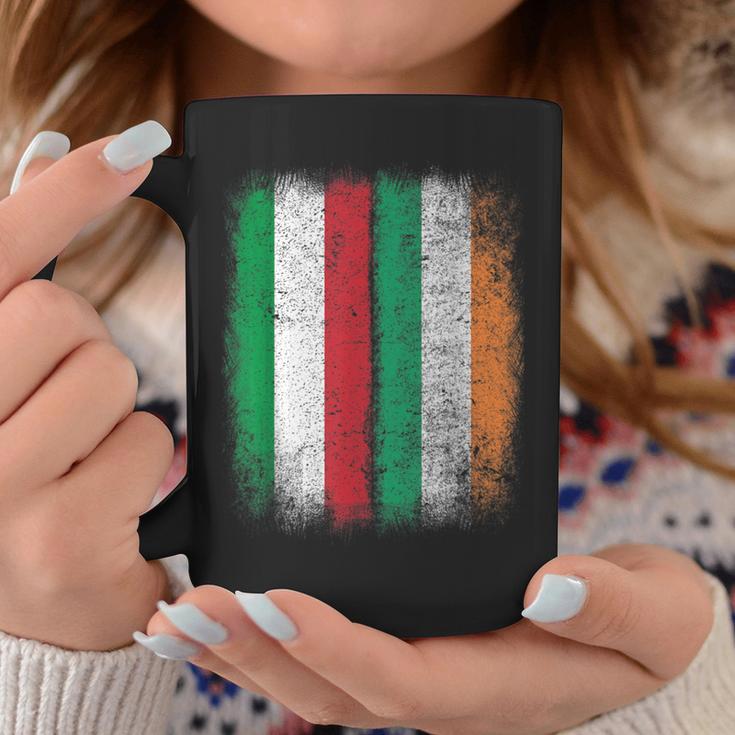 Irish-Italian Flag Italy Ireland Heritage St Patrick's Day Coffee Mug Unique Gifts