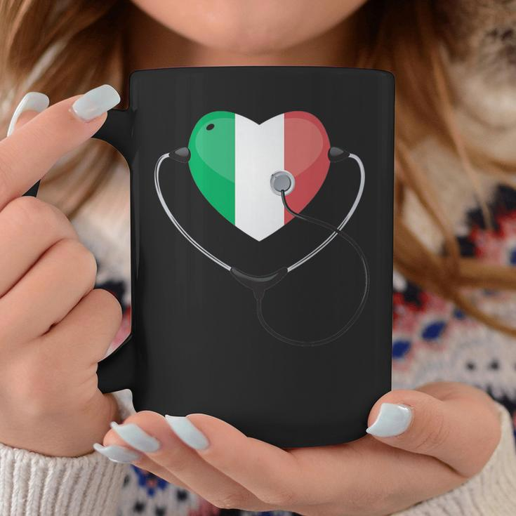 Italian Nurse Doctor National Flag Colors Of Italy Medical Coffee Mug Unique Gifts