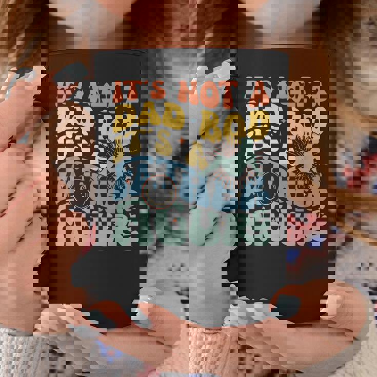 It's Not A Dad Bod It's A Father Figure Groovy Father's Day Coffee Mug Unique Gifts