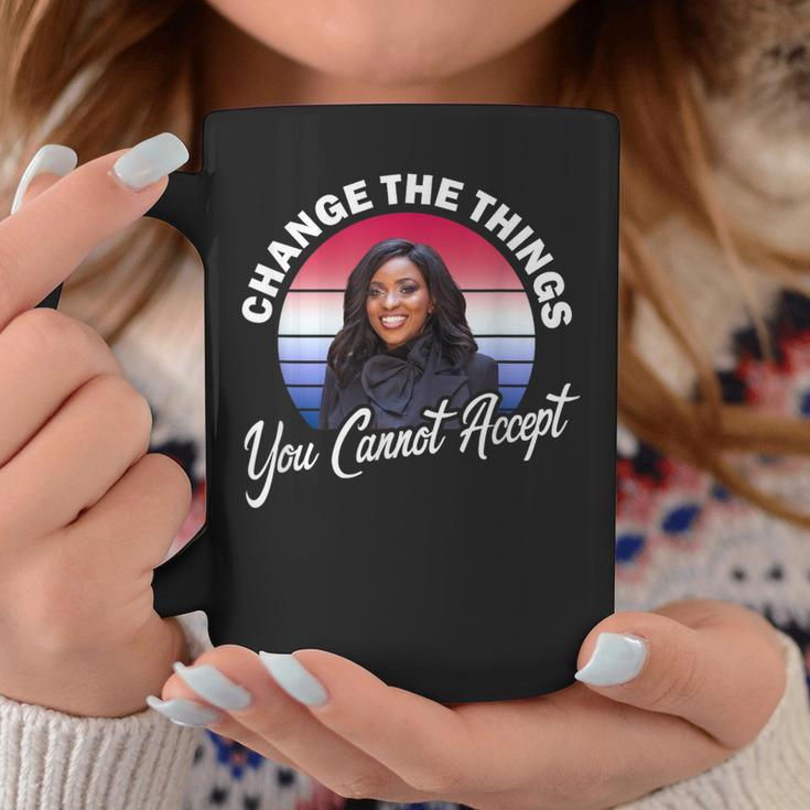 Jasmine Crockett Change The Things You Cannot Accept Coffee Mug Unique Gifts