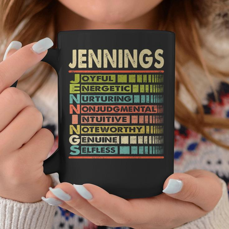 Jennings Family Name First Last Name Jennings Coffee Mug Funny Gifts