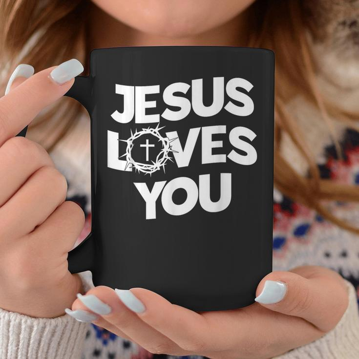 Jesus Loves You Religious Christian Faith Coffee Mug Unique Gifts
