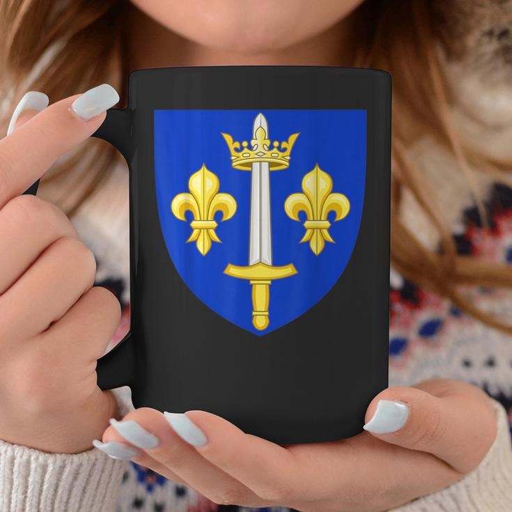 Joan Of Arc Coat Of Arms History Christianity Coffee Mug Unique Gifts