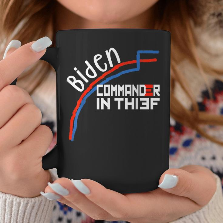 Joe Biden Commander In Thief Benford's Law Trump Political Coffee Mug Unique Gifts