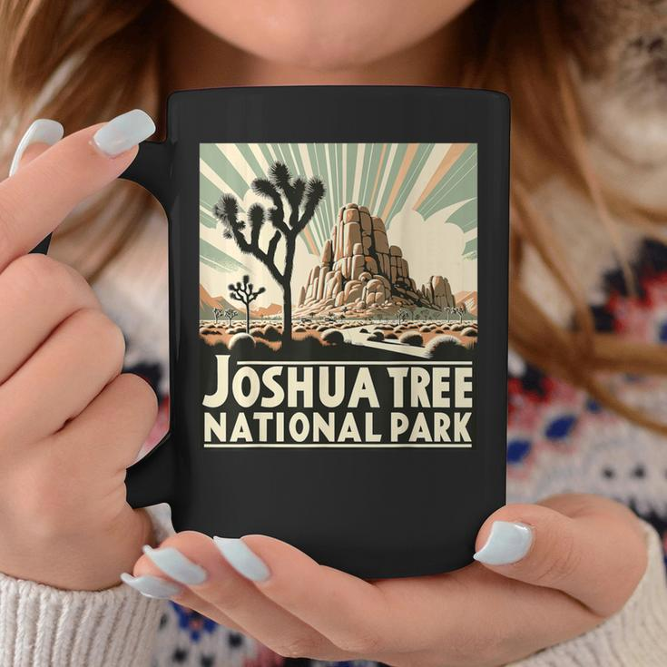 Joshua Tree National Park Vintage Hiking Camping Outdoor Coffee Mug Unique Gifts