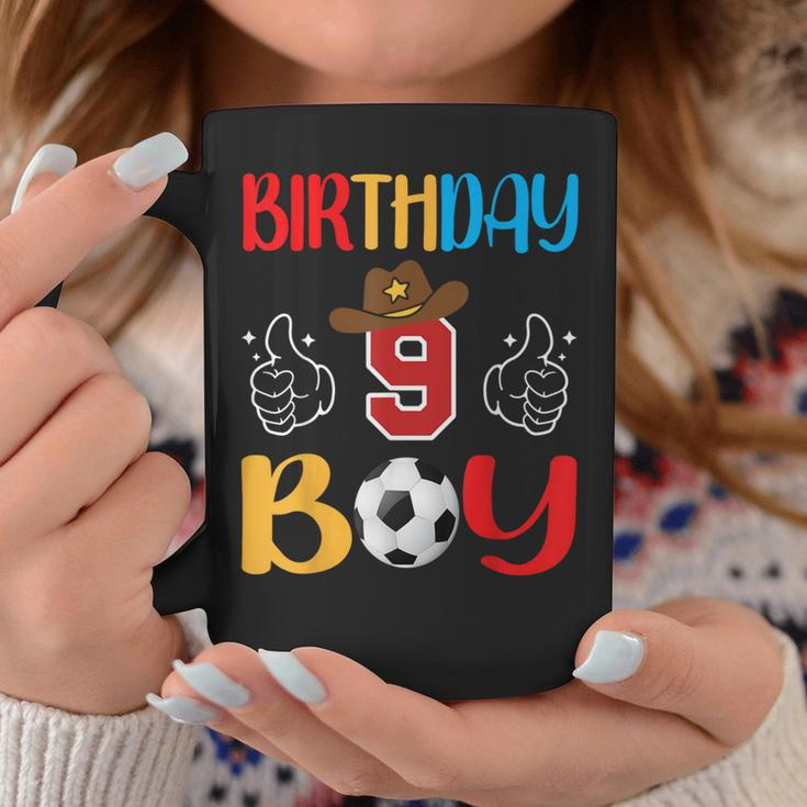 Jugendlicher 9-Jähriger Junge Zum 9 Geburtstag Fußball-Geschenke Für Jungen Tassen Lustige Geschenke