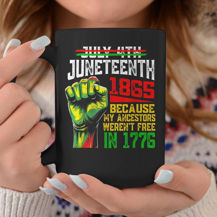 July 4Th Junenth 1865 Because My Ancestors Women Coffee Mug Unique Gifts