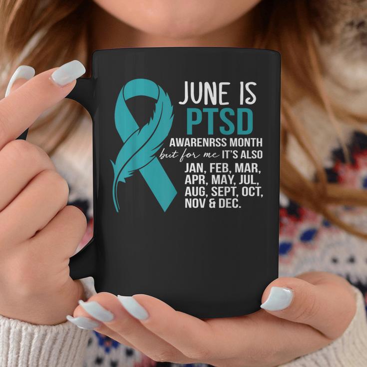 June Is Post-Traumatic Stress Disorder Ptsd Awareness Month Coffee Mug Unique Gifts