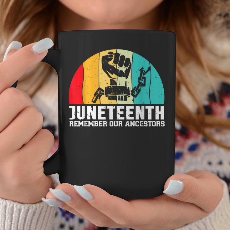 Junenth Remember Our Ancestors Free Black African Coffee Mug Unique Gifts