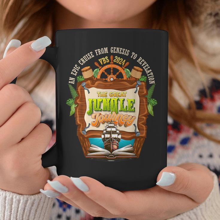 Jungle Journey Vbs 2024 Vacation Bible School Summer Camp Coffee Mug Funny Gifts