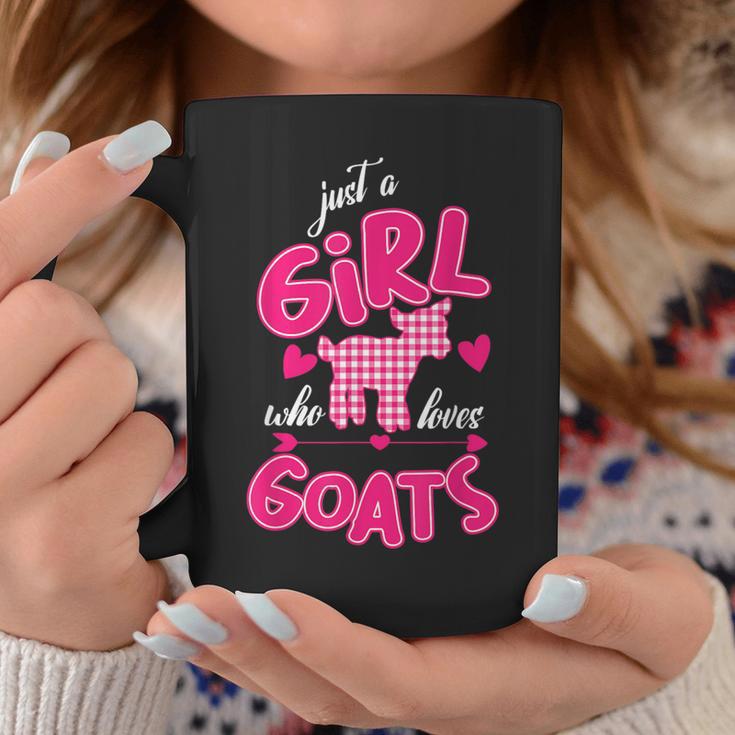 Just A Girl Who Loves Goats Love Arrow Coffee Mug Unique Gifts