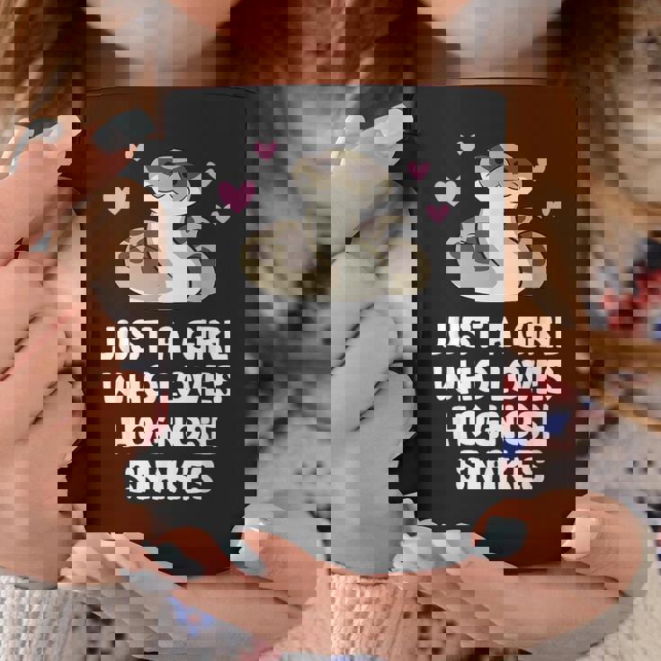 Just A Girl Who Loves Hognose Snakes Coffee Mug Unique Gifts