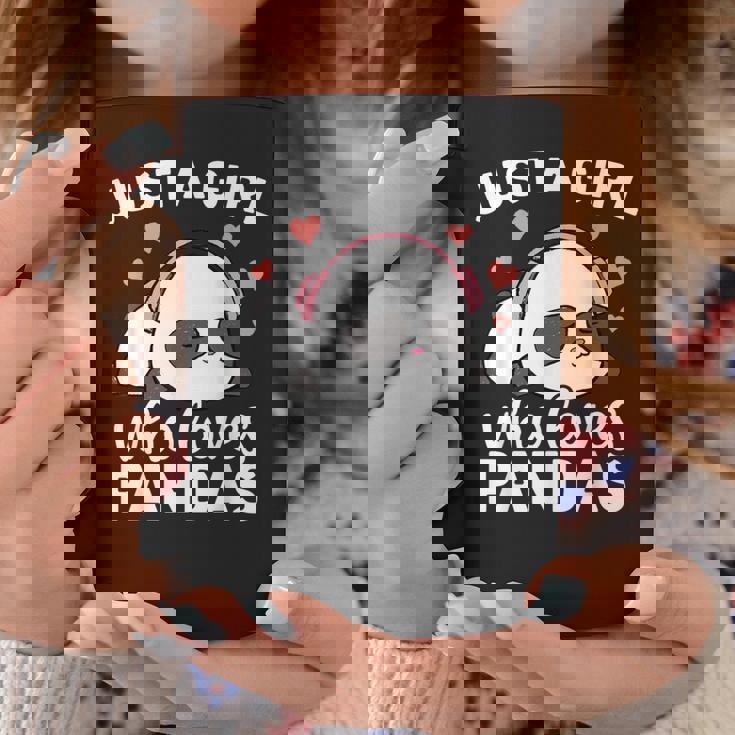 Just A Girl Who Loves Pandas Cute Kawaii Panda Girls Coffee Mug Unique Gifts