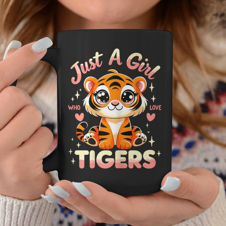 Just A Girl Who Loves Tigers Coffee Mug Funny Gifts
