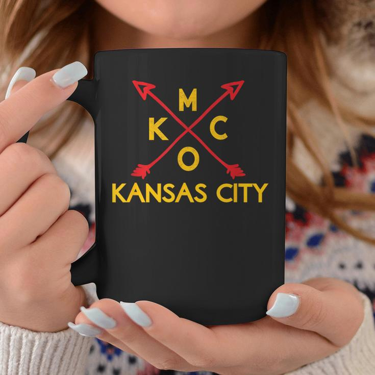 Kansas City Kc Red Black Yellow Kc Arrow Vintage Classic Pro Coffee Mug Unique Gifts