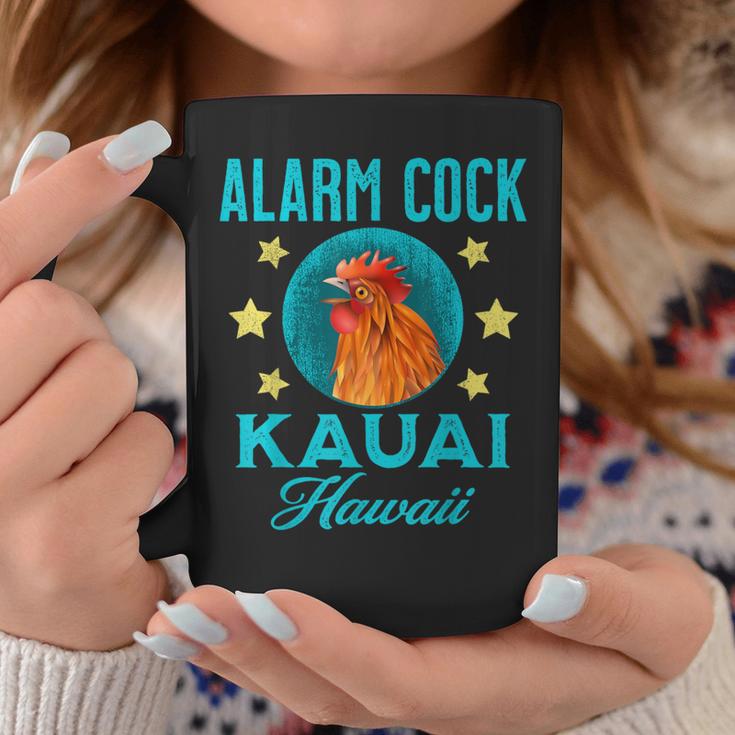 Kauai Hawaii Alarm Cock Chicken Rooster Souvenir Coffee Mug Unique Gifts