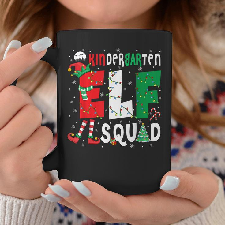 Kindergarten Elf Squad Christmas Elf Costume Student Teacher Coffee Mug Unique Gifts