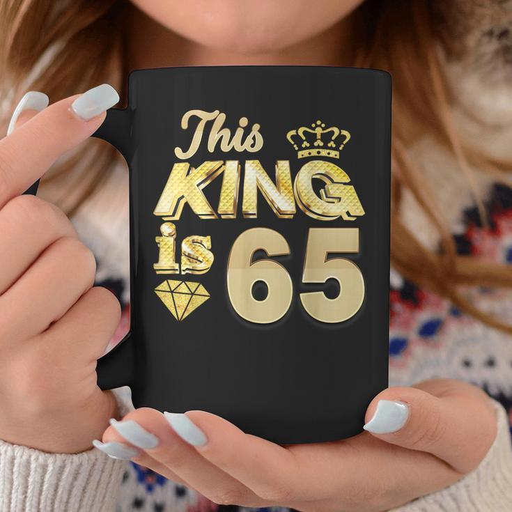 This King Is 65 Years Old 65Th Birthday Golden Party Perfect Coffee Mug Unique Gifts