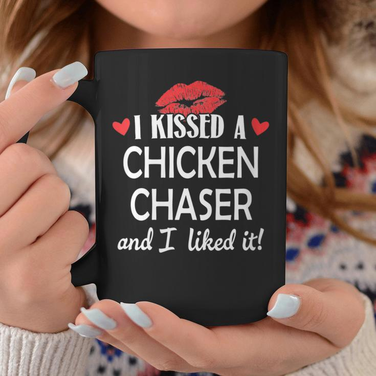 I Kissed A Chicken Chaser Married Dating Anniversary Coffee Mug Unique Gifts