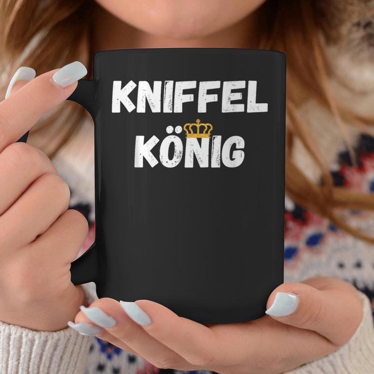 Kniffelkönig For Dice Player Zum Triffel Spiel King Tassen Lustige Geschenke