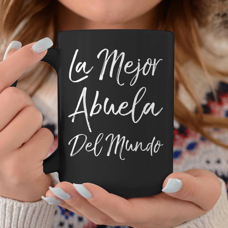 La Mejor Abuela Del Mundo Regalo La Mejor Abuela Del Mundo Taza de café Regalos divertidos