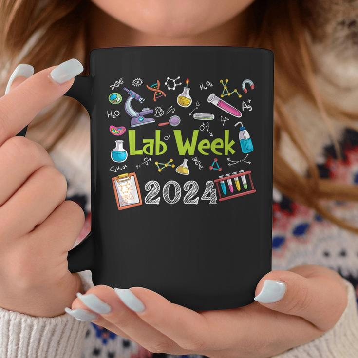 Lab Week 2024 Retro Medical Laboratory Tech Lab Week Coffee Mug Funny Gifts