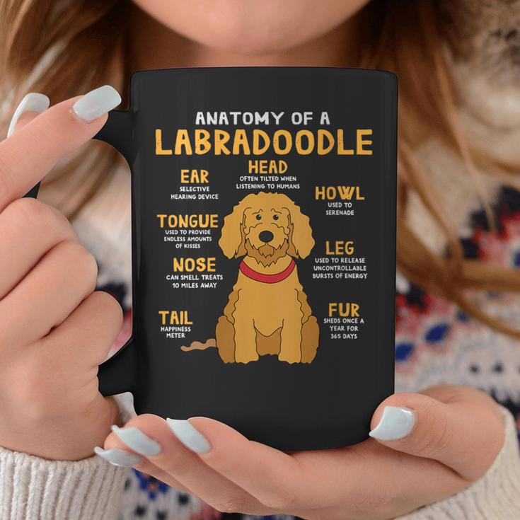 Labradoodle Anatomy Dog Mum Dad Coffee Mug Unique Gifts