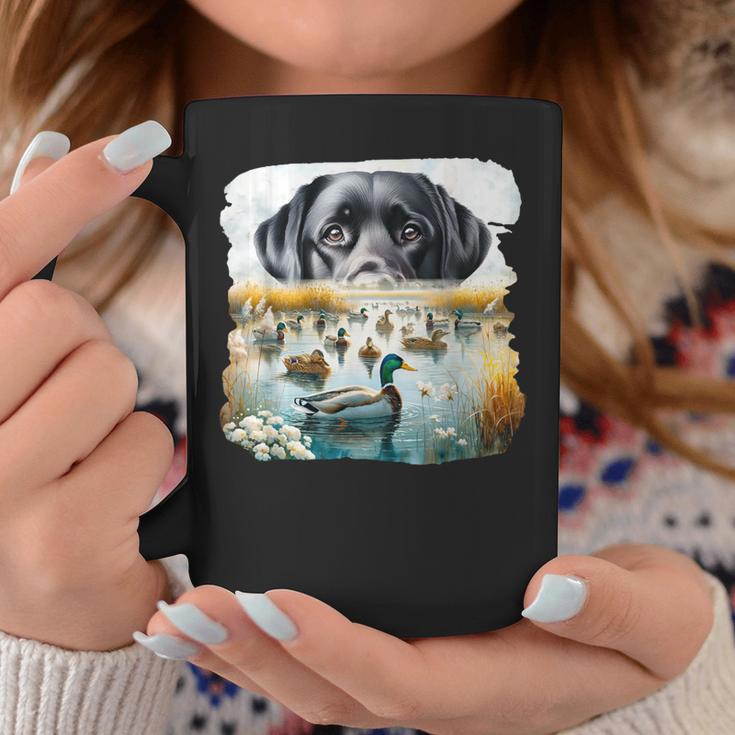 Labrador Retriever Dog Dogs Us Flag Duck Hunter Coffee Mug Unique Gifts