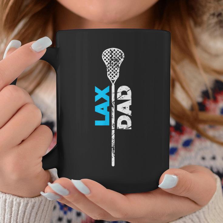 Lax Dad Lacrosse Blue Coffee Mug Unique Gifts