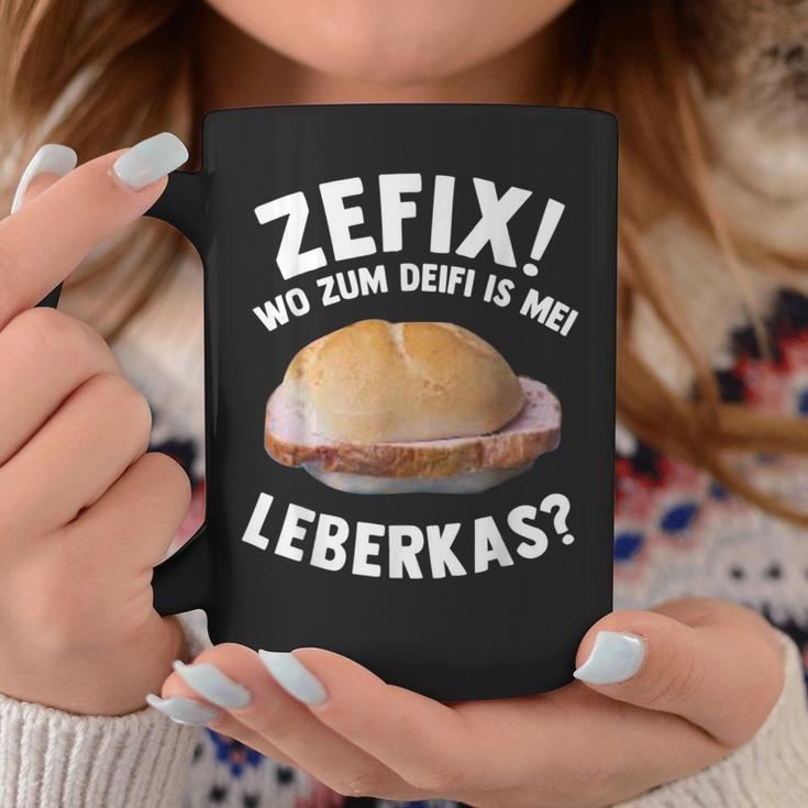 Leberkas Liver Cheese Melt Meat Cheese Meat Sausage Tassen Lustige Geschenke