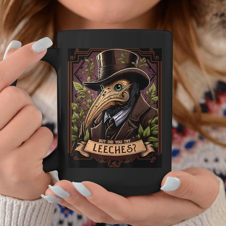 The Leech-Bearing Plague Doctor Middle Ages Medical Retro Coffee Mug Unique Gifts