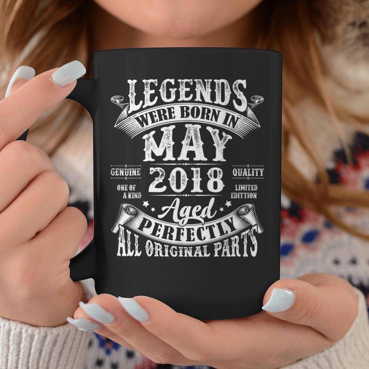 Legend Since May 2018 Vintage 6Th Birthday Boy Coffee Mug Unique Gifts