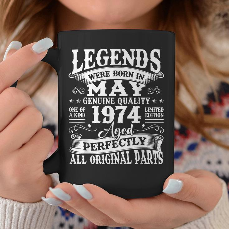 Legends Since May 1974 Vintage 50Th Birthday Women Coffee Mug Funny Gifts