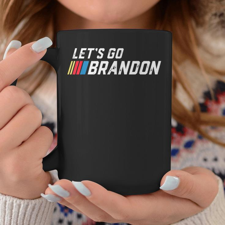Let’S Go Brandon Conservative Anti Liberal Us Flag Coffee Mug Unique Gifts