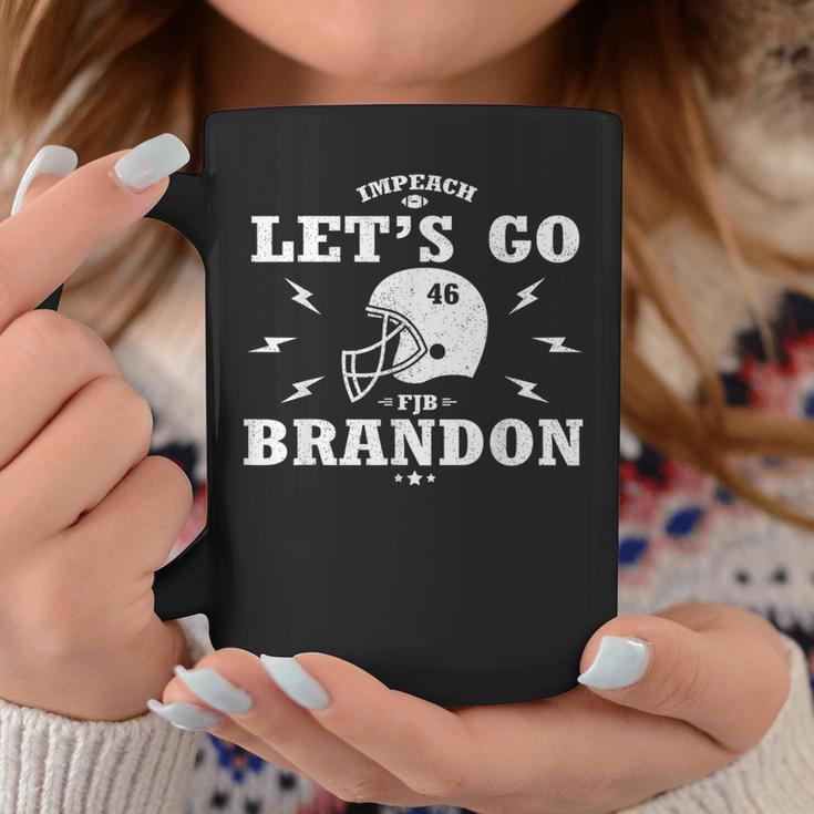 Let's Go Brandon Football Helmet Conservative 46 Coffee Mug Unique Gifts