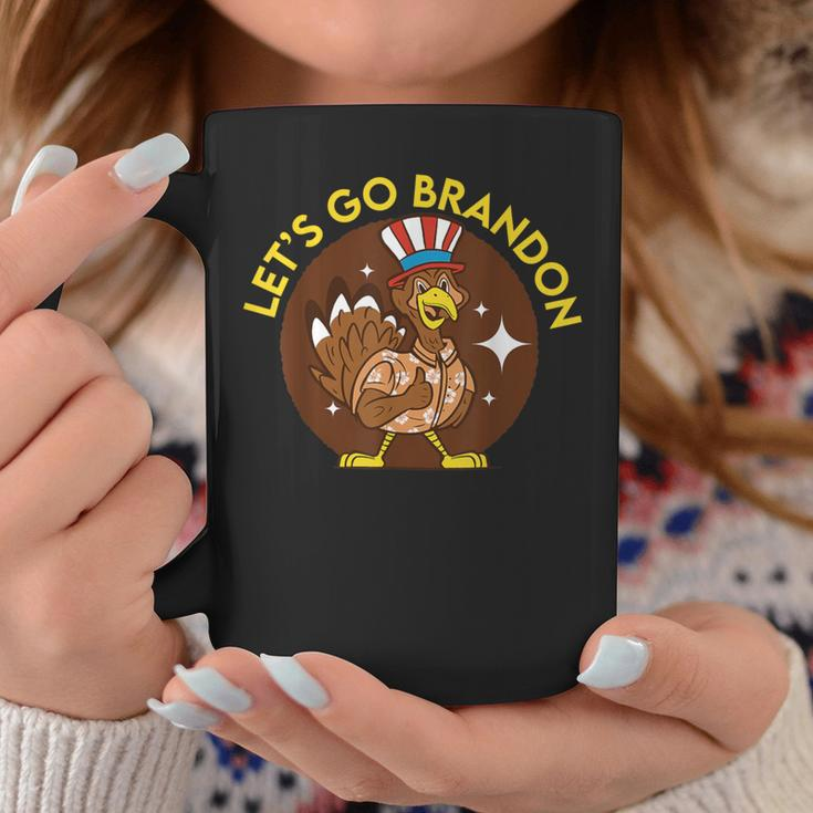 Let's Go Brandon Thanksgiving Day Turkey Idea Coffee Mug Unique Gifts