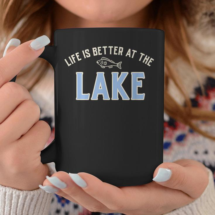 Life Is Better At The Lake Coffee Mug Unique Gifts