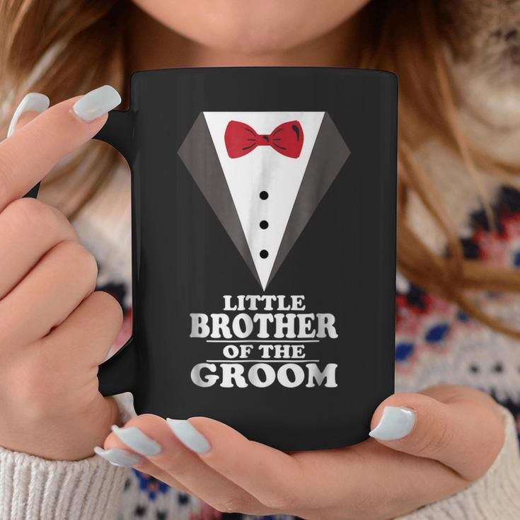 Little Brother Of The Groom Wedding Bachelor Party Coffee Mug Unique Gifts